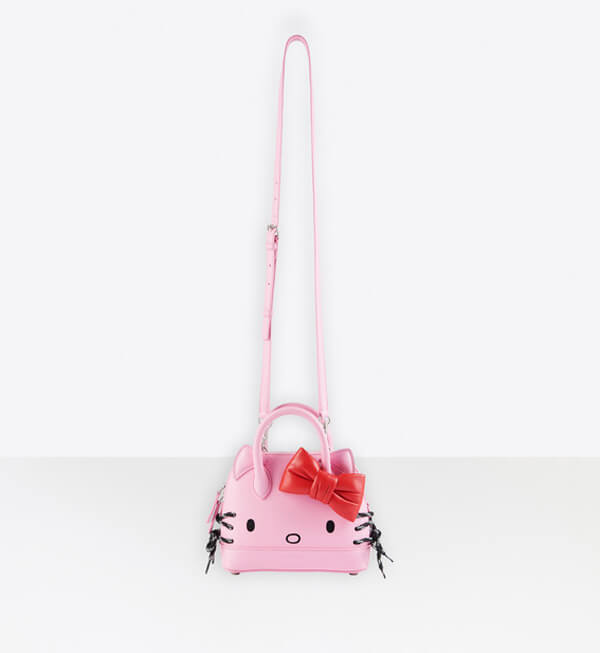 2025新作 バレンシアガ 偽物 XXSハローキティトップハンドルバッグ 6190151CBO35616 pink
