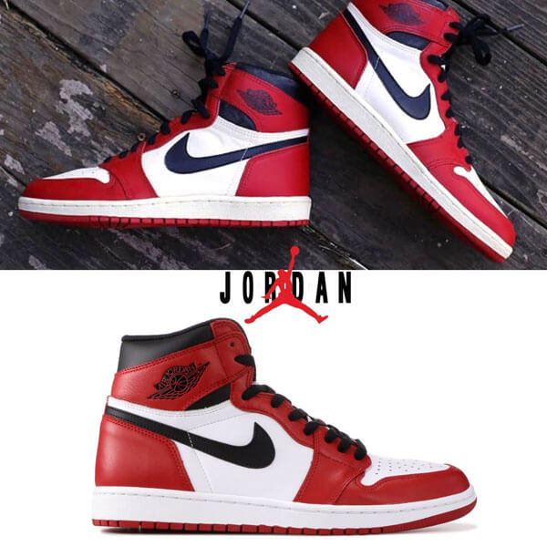 ナイキ エアージョーダン スニーカー コピー  JORDAN 1 RETRO HIGH OG "CHICAGO" - エアジョーダン1 シカゴ201017a07