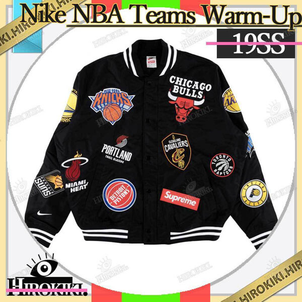 シュプリーム ナイキ コピー エヌビーエー チーム ウォーム アップ ジャケット シュプリーム  NBA T Black201116CC0194