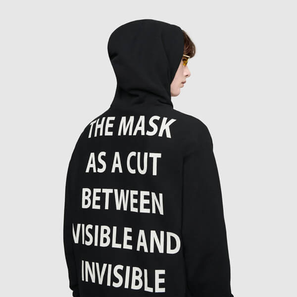 2025年春夏新作 クール☆グッチ いちご コピー Mask Print オーバーサイズ スウェットシャツ☆グッチJ9829