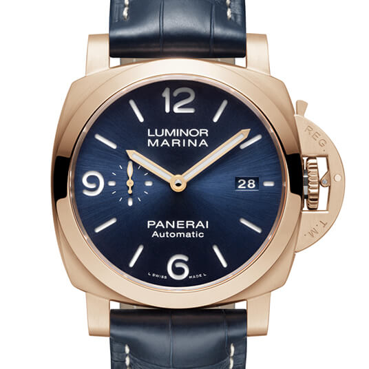 パネライ 2025新作偽物 ルミノール マリーナ ゴールドテック 44mm PAM01112