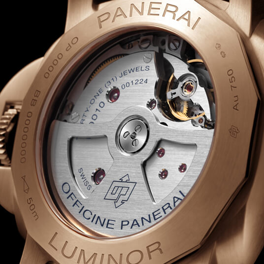 パネライ 2025新作偽物 ルミノール マリーナ ゴールドテック 44mm PAM01112