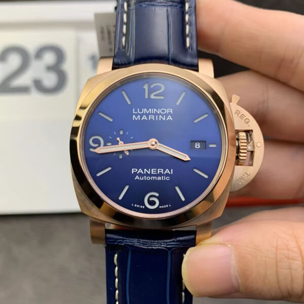 パネライ 2025新作偽物 ルミノール マリーナ ゴールドテック 44mm PAM01112