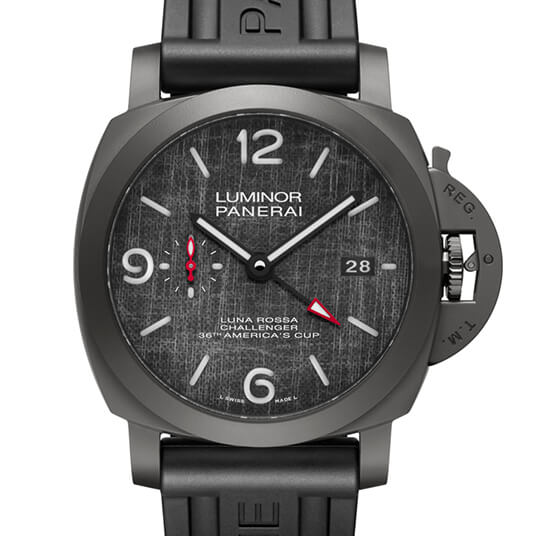 2025年 ルミノール ルナロッサ偽物 GMT - 44mm PAM01036