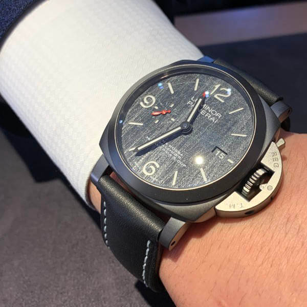 2025年 ルミノール ルナロッサ偽物 GMT - 44mm PAM01036