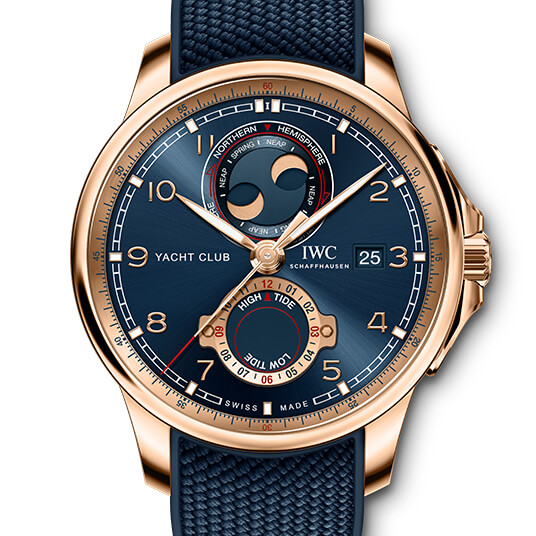 2025年 IWC 新作　ポルトギーゼ・ヨットクラブ・ムーン＆タイド IW344001