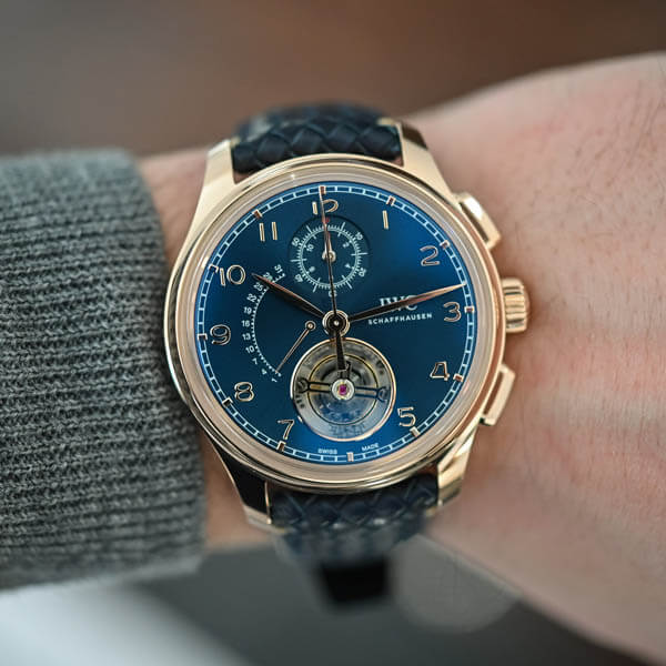 2025新作 IWC　ポルトギーゼ・トゥールビヨン レトログラード・クロノグラフ IW394005