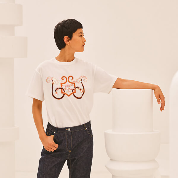 2025新作エルメス スーパーコピー Tシャツ21030206