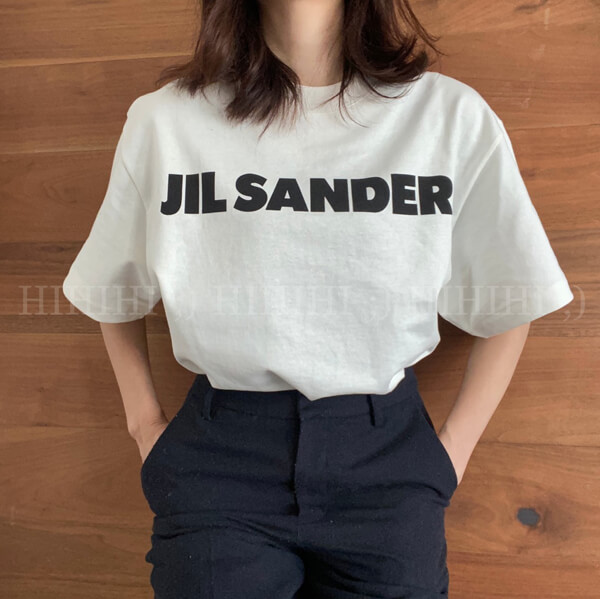 2025年SS新作★【ジルサンダー】コピー ロゴプリントTシャツJSMS707045-MS248708