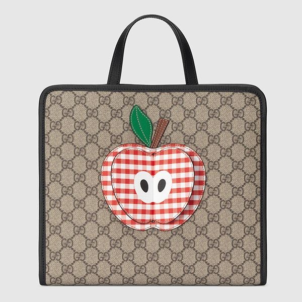 人気急上昇 【グッチ スーパーコピー】〔チルドレンズ〕アップル トートバッグ ★大人もOK 648797 HUHMN 9774