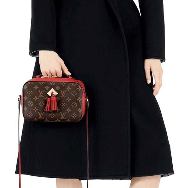 ルイヴィトン日本完売！サントンジュ 偽物 SAINTONGE ショルダー★で超限定★BLK M44442