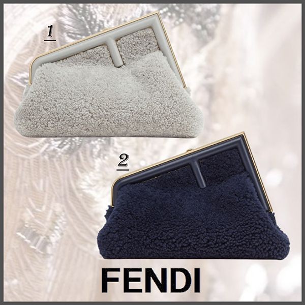 【限定大特価!】フェンディ ファースト もこもこ スモールバッグ 偽物 2WAY 2色 8BP129AHNAF1CKX